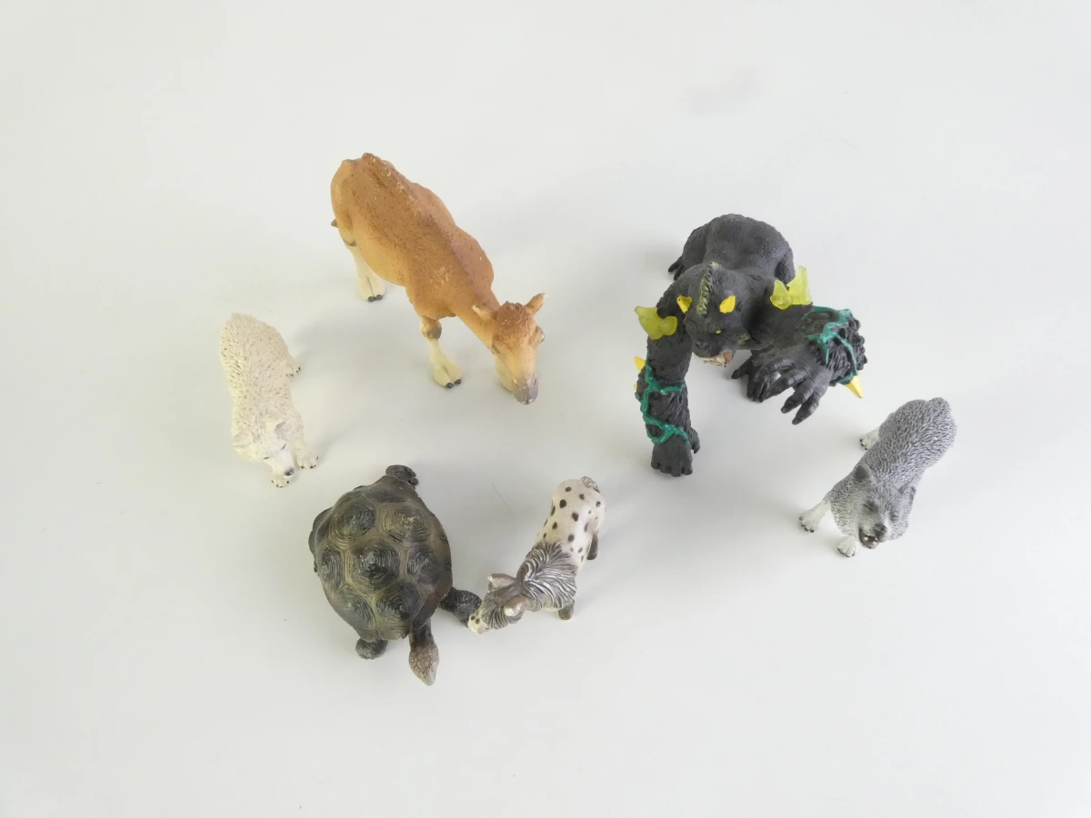 Set Schleich dieren en figuren met accessoires