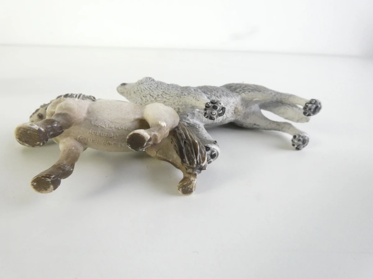 Set Schleich dieren en figuren met accessoires