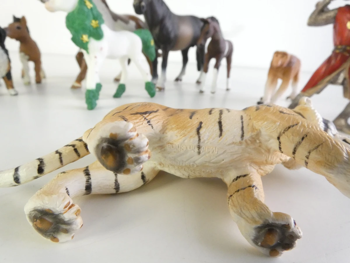Set Schleich dieren en figuren met accessoires