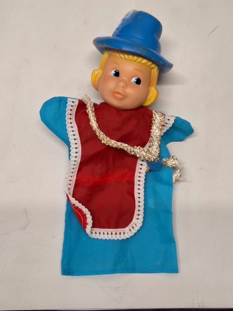 Verzameling van 24 vintage poppenkastpoppen - jaren 1960 tot 1970