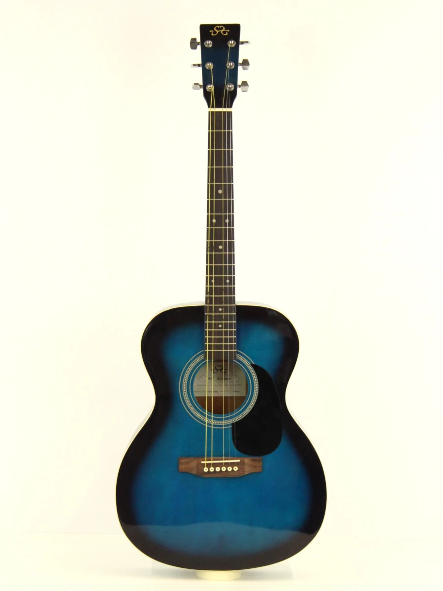 SX MD 160 Acoustic Blue gitaar