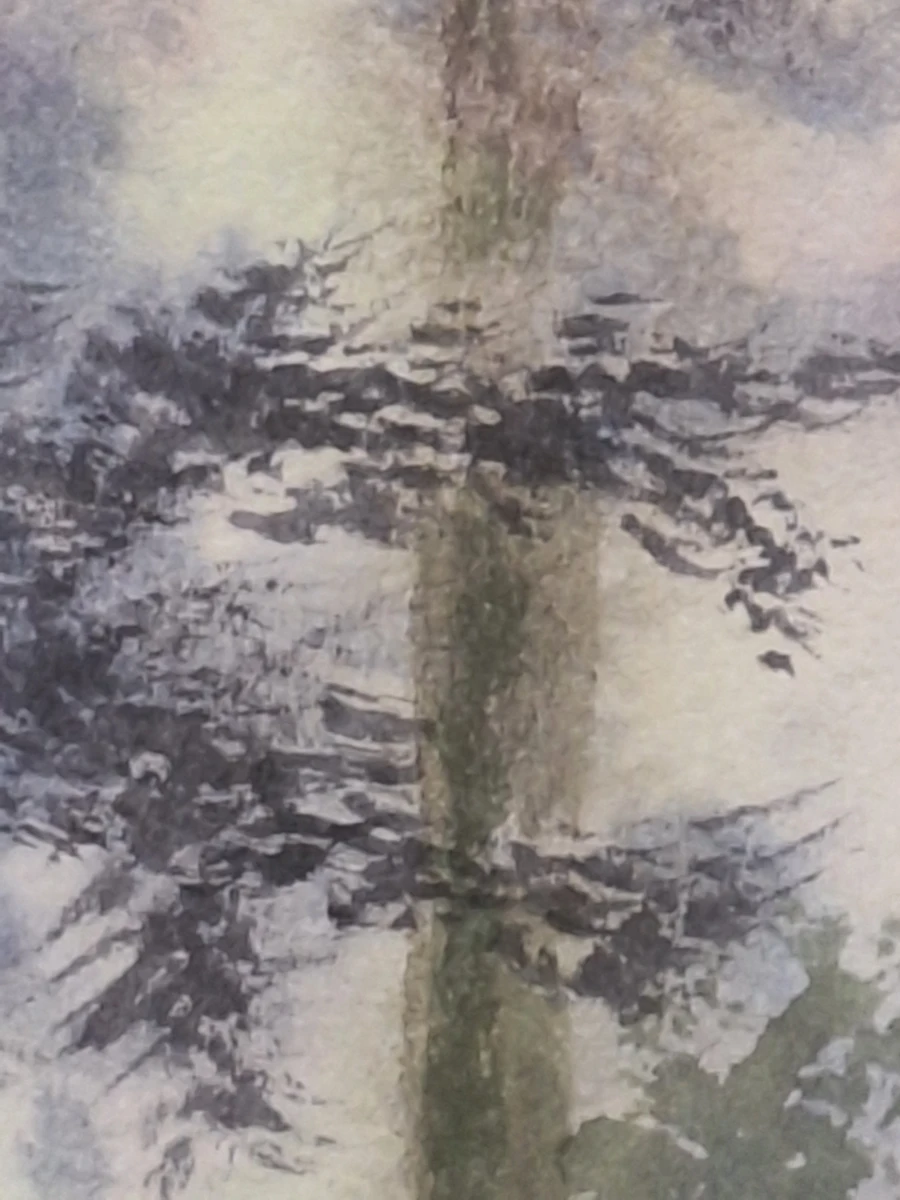 Originele aquarel - Sfeervol boslandschap - Xavier Swolfs