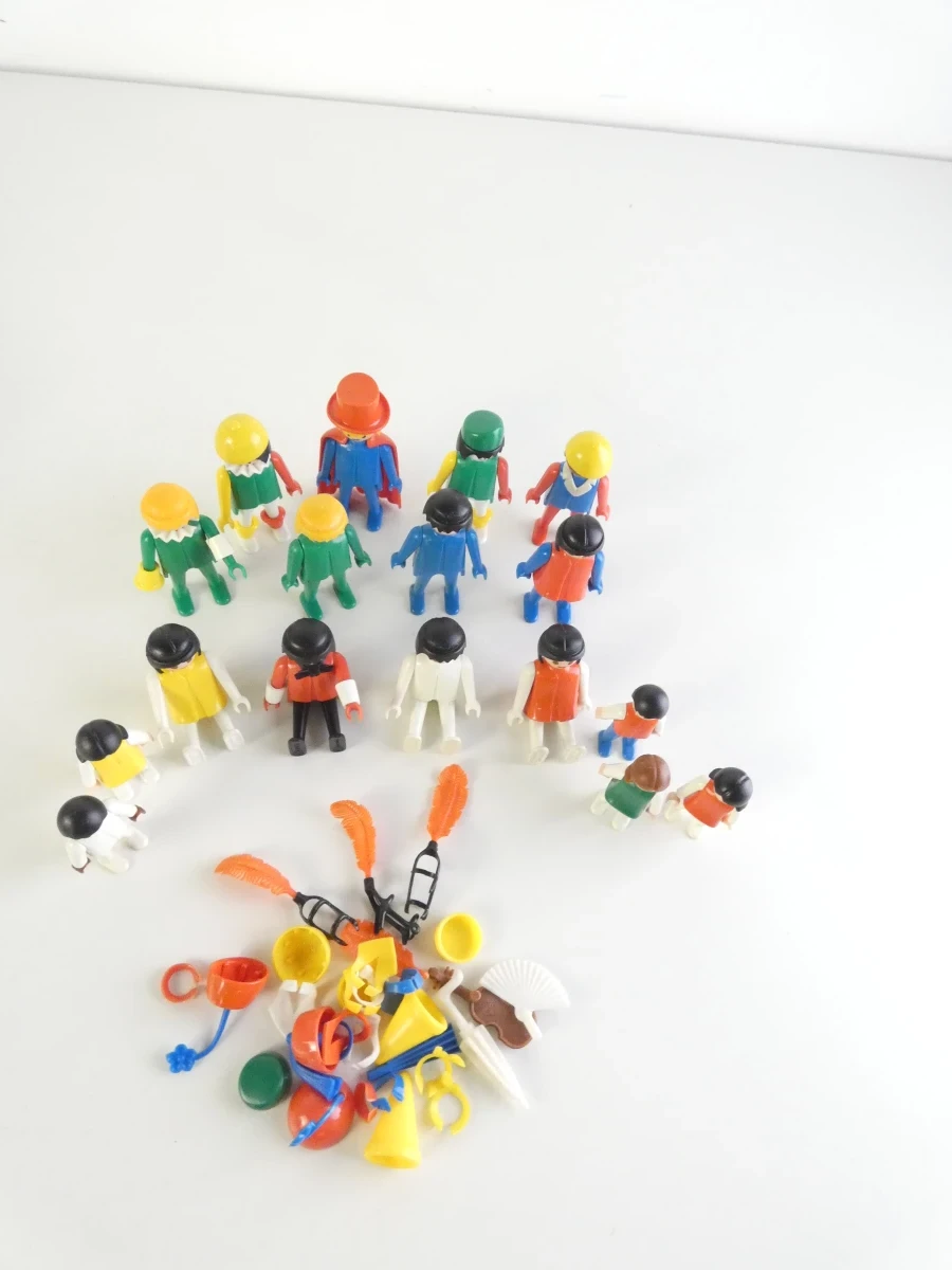 Playmobil figuren en accessoires in opbergkoffer