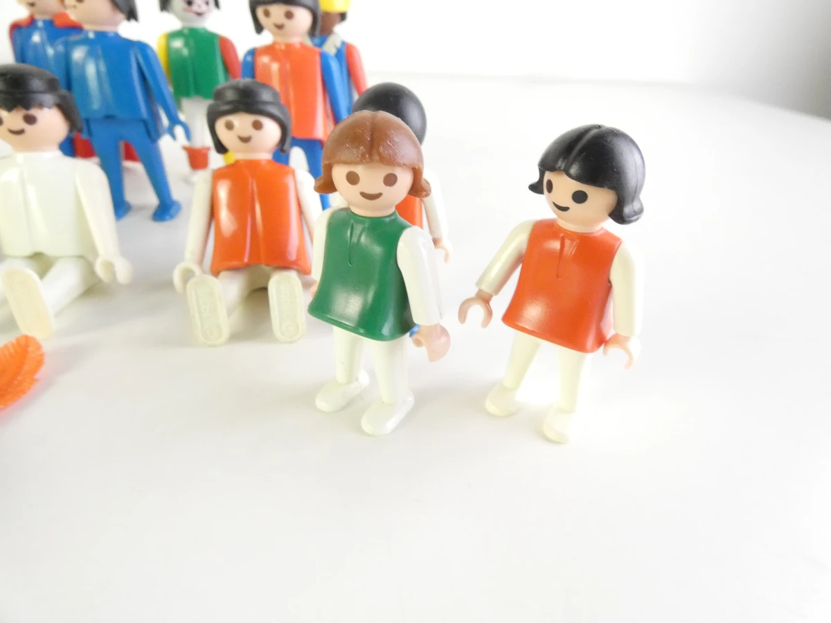 Playmobil figuren en accessoires in opbergkoffer