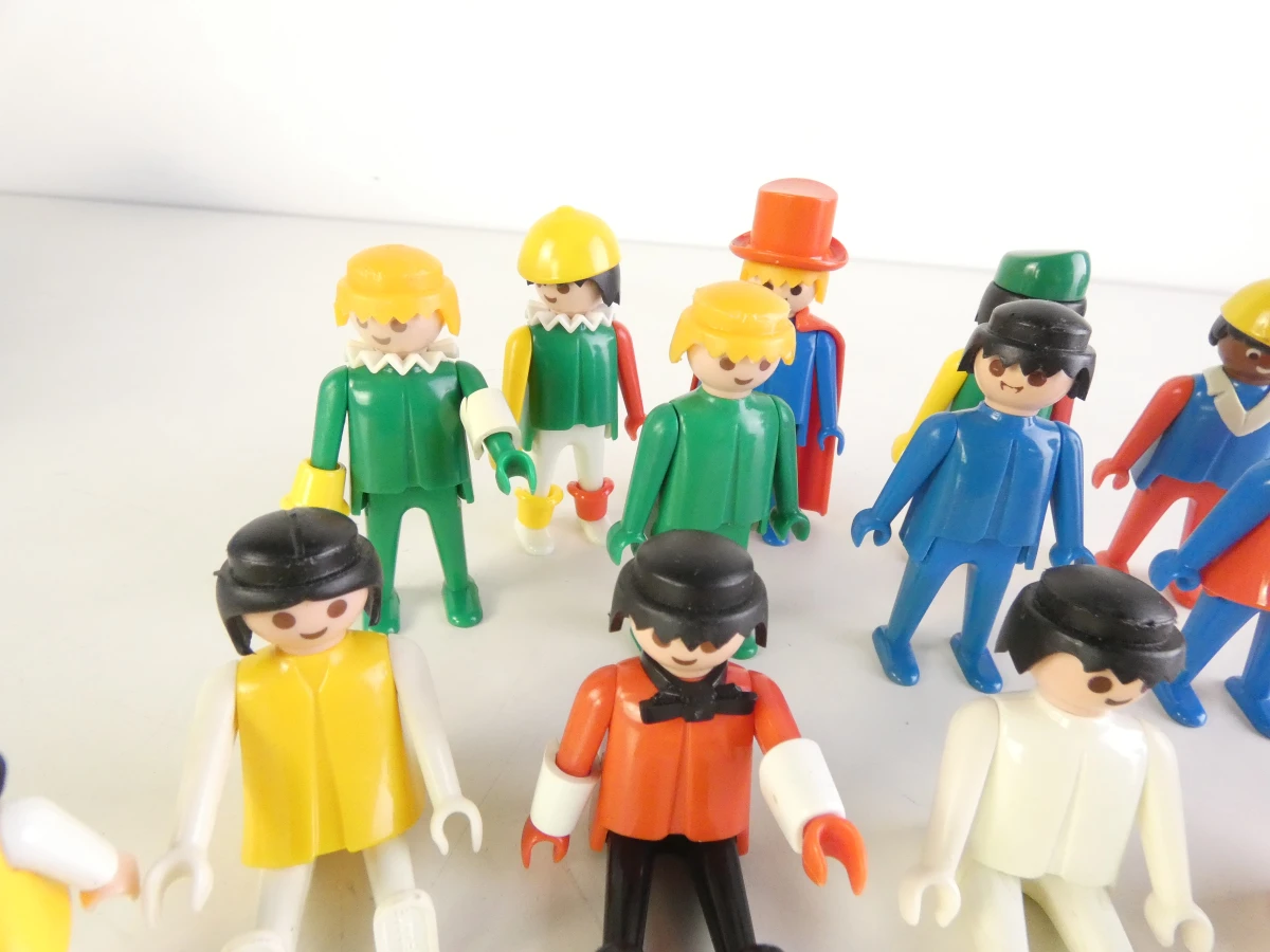 Playmobil figuren en accessoires in opbergkoffer