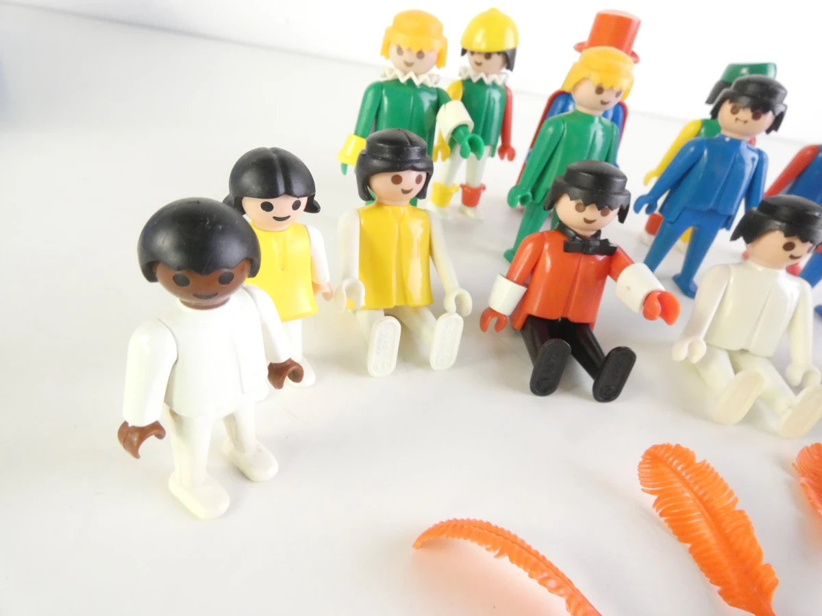Playmobil figuren en accessoires in opbergkoffer