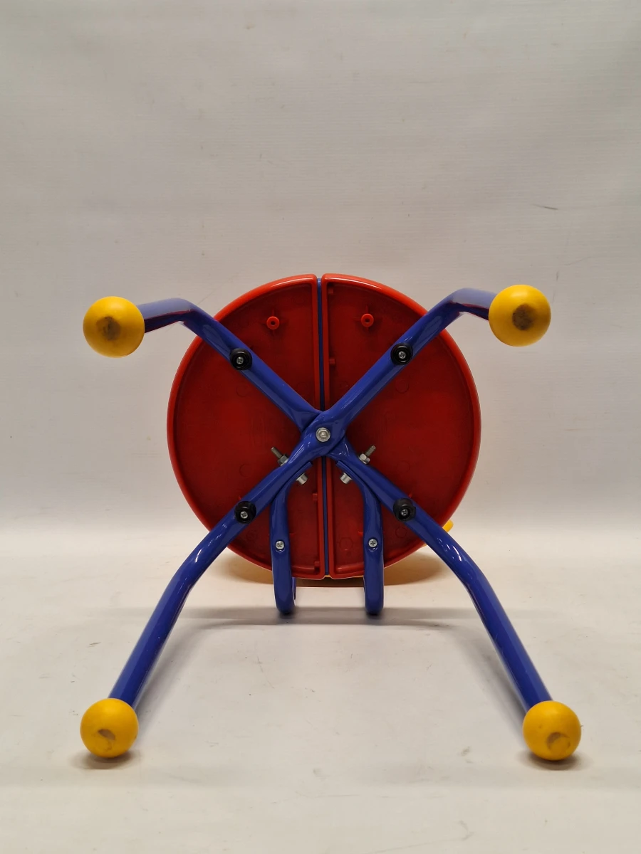 Vintage IKEA Puzzel kinderstoel - Memphis stijl - Jaren 80/90