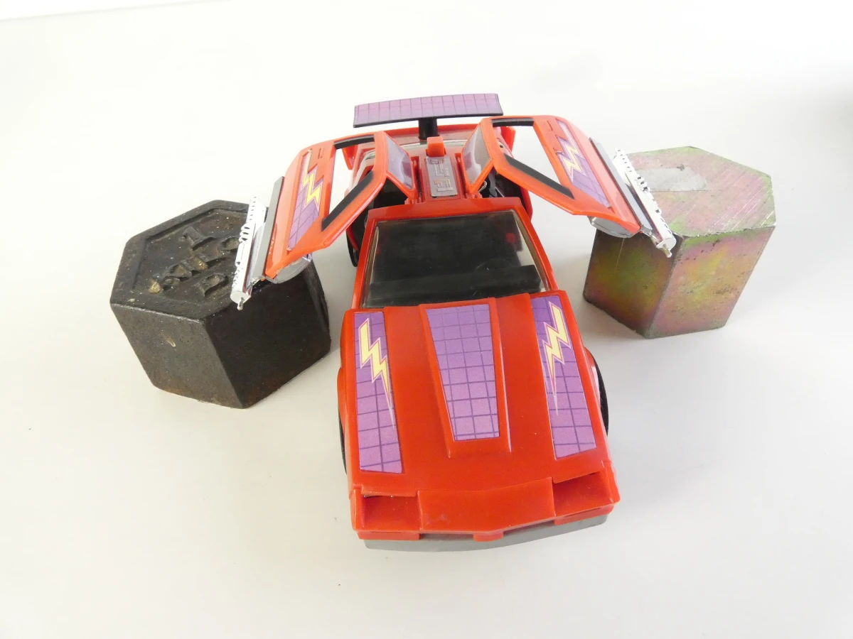 Set van 3 vintage MASK Kenner speelgoedauto's met transformeerbare functies