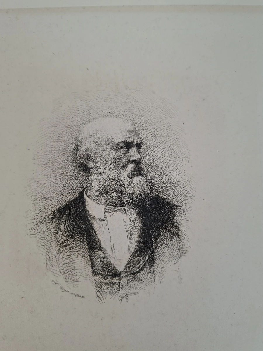COMPLETE 14-Delige Antieke Kunstset "Les Oeuvres de William Unger" (1879) – Sijthoff