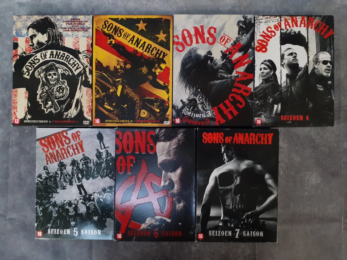 DVD: Complete serie Sons of Anarchy
