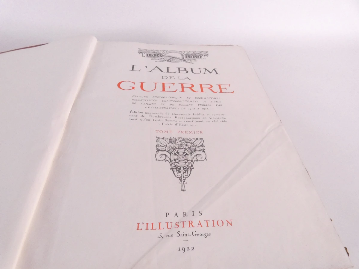 L'Illustration – L'Album de la Guerre 1914-1919 (2 delen, 1922)