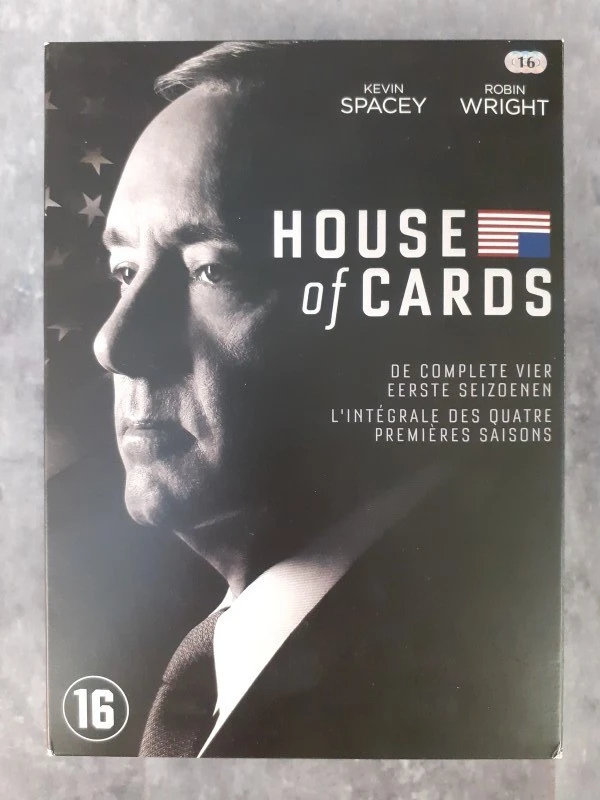 DVD: House of Cards - De complete eerste vier seizoen
