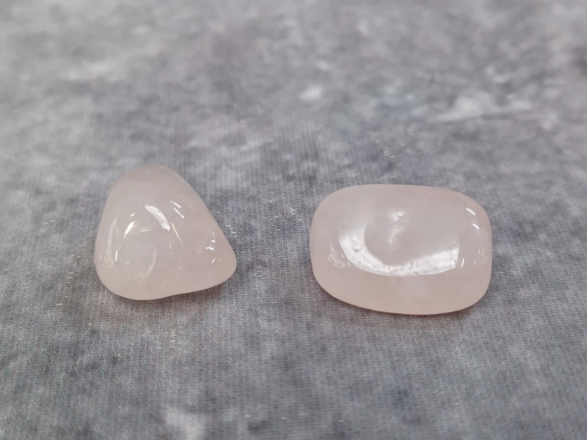 5-Delige rozenkwarts sieradenset