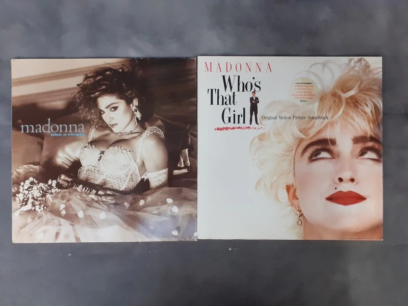 Vinyl: Duo van Madonna LP's