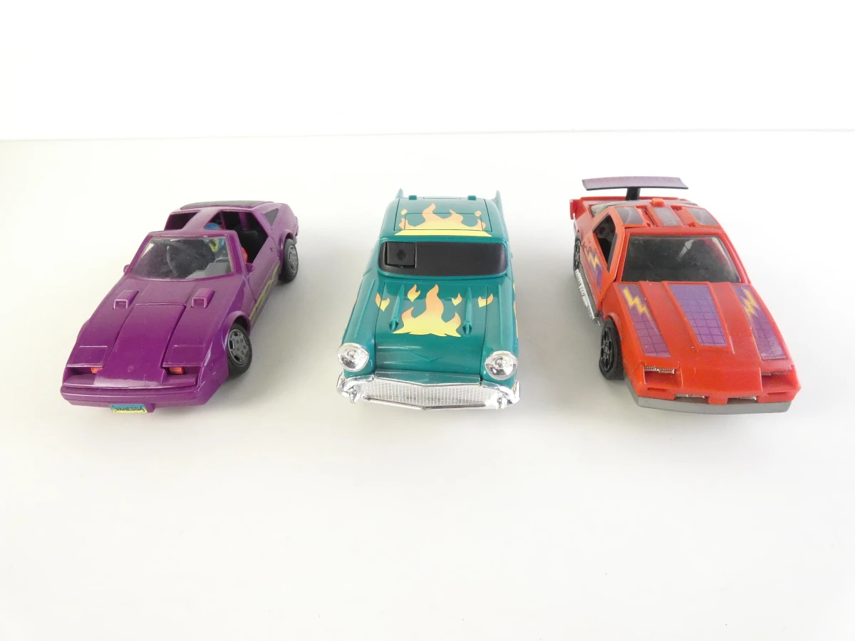 Set van 3 vintage speelgoedauto's -  MASK Kenner Products