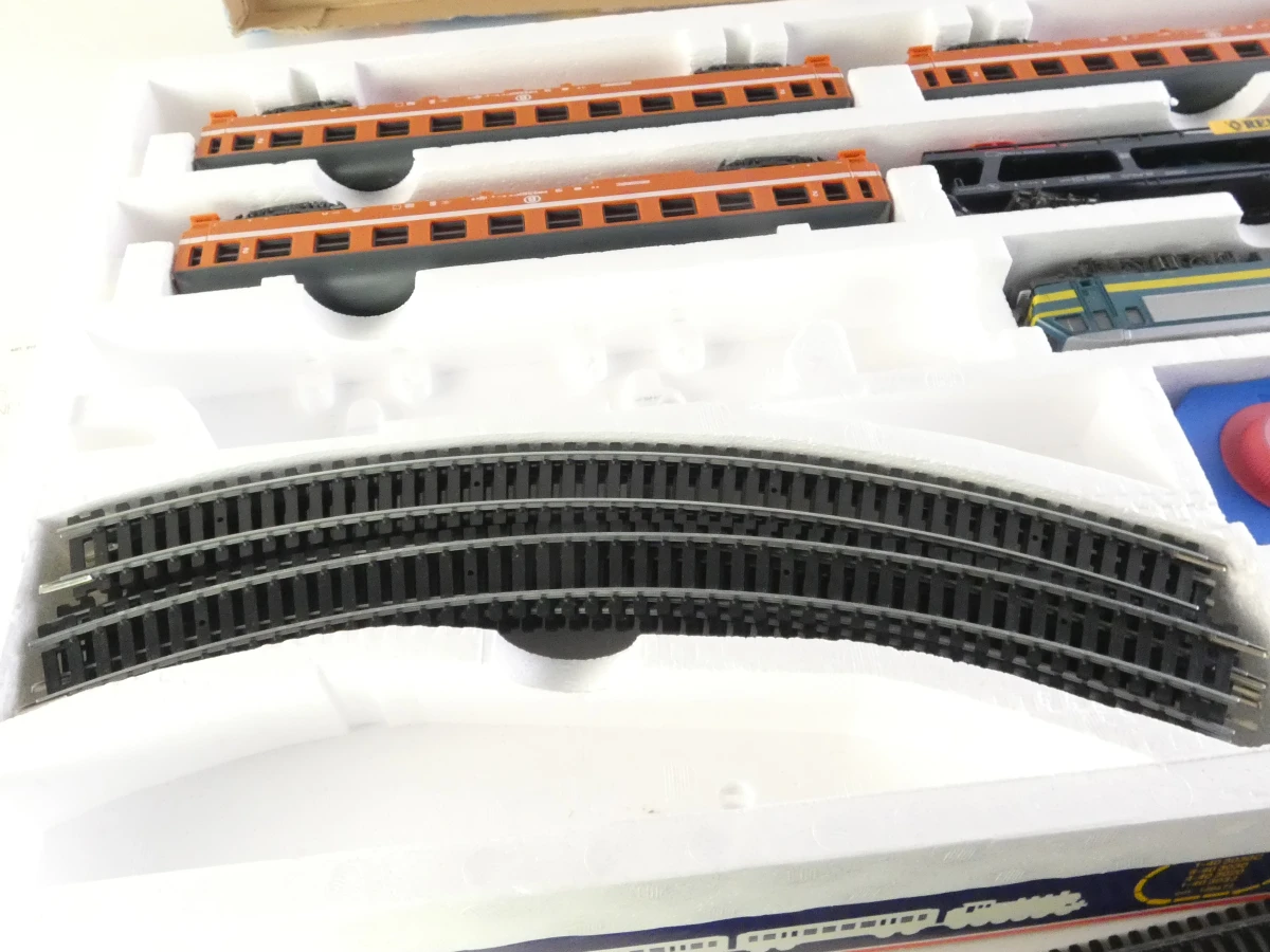 Lima modeltreinen set met rails en accessoires in doos