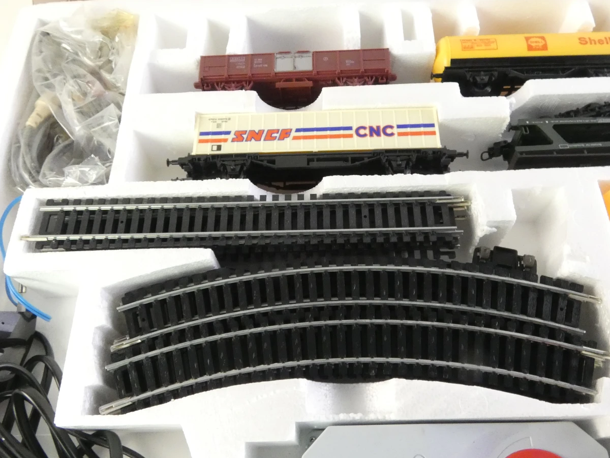 Lima modeltreinen set met rails en accessoires in doos