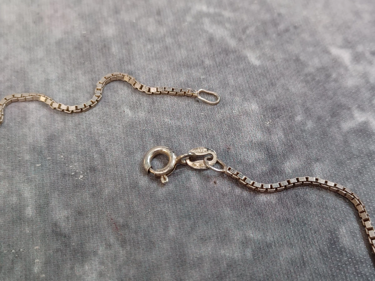 Zilveren ketting met grote Turkoois hanger – 925 Zilver