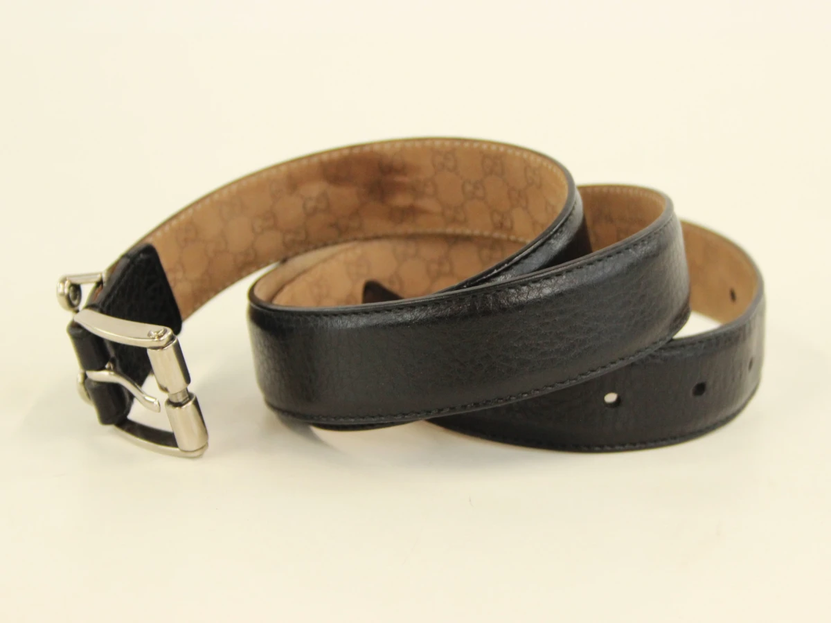 Gucci - zwart lederen ceinture