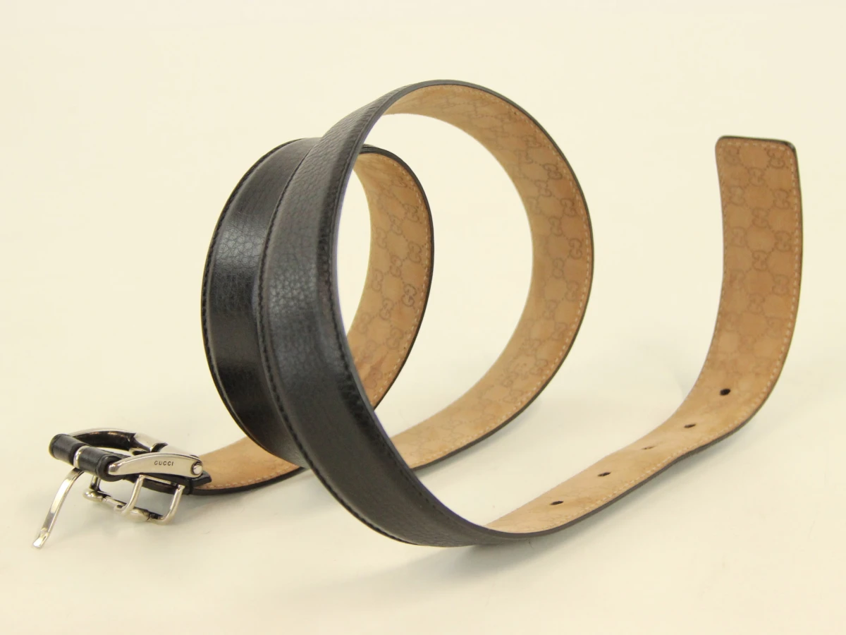 Gucci - zwart lederen ceinture
