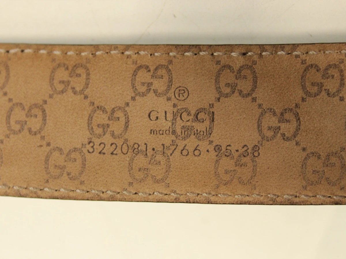 Gucci - zwart lederen ceinture
