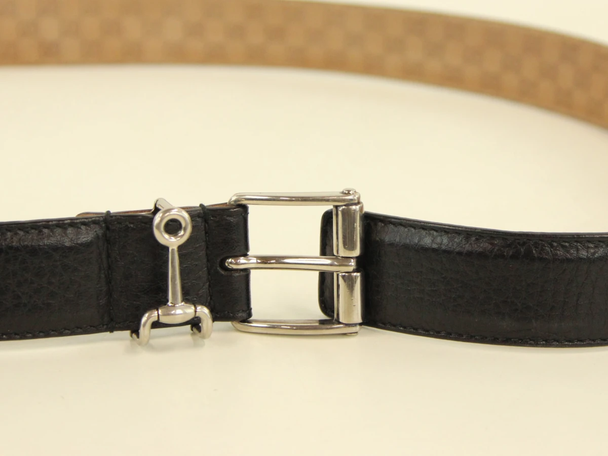 Gucci - zwart lederen ceinture