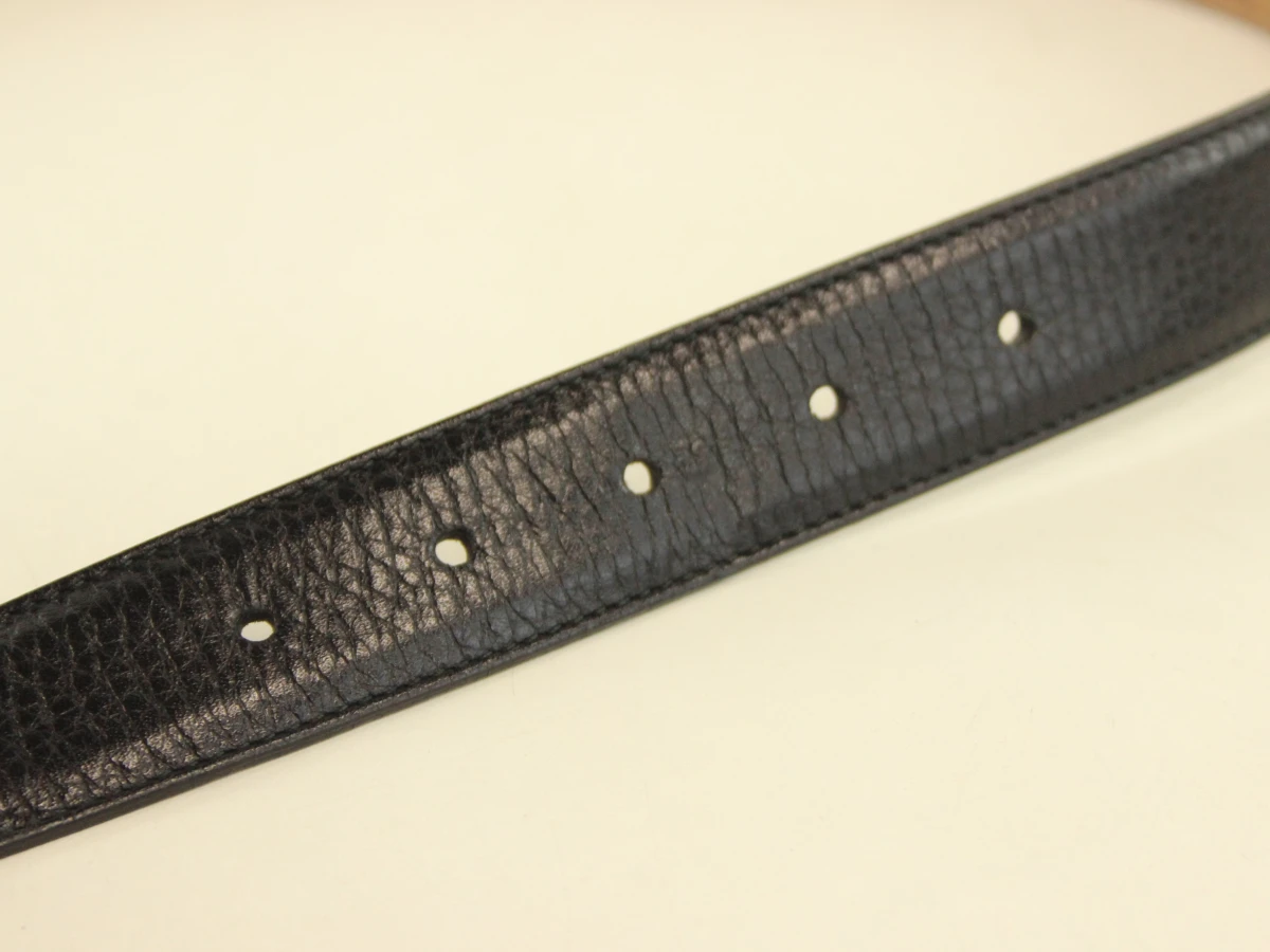Gucci - zwart lederen ceinture