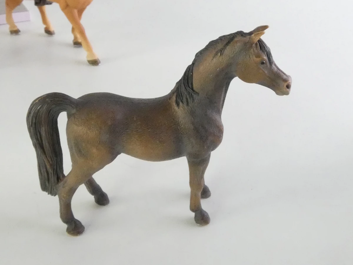 Set Schleich paardenfiguren met stal en accessoires