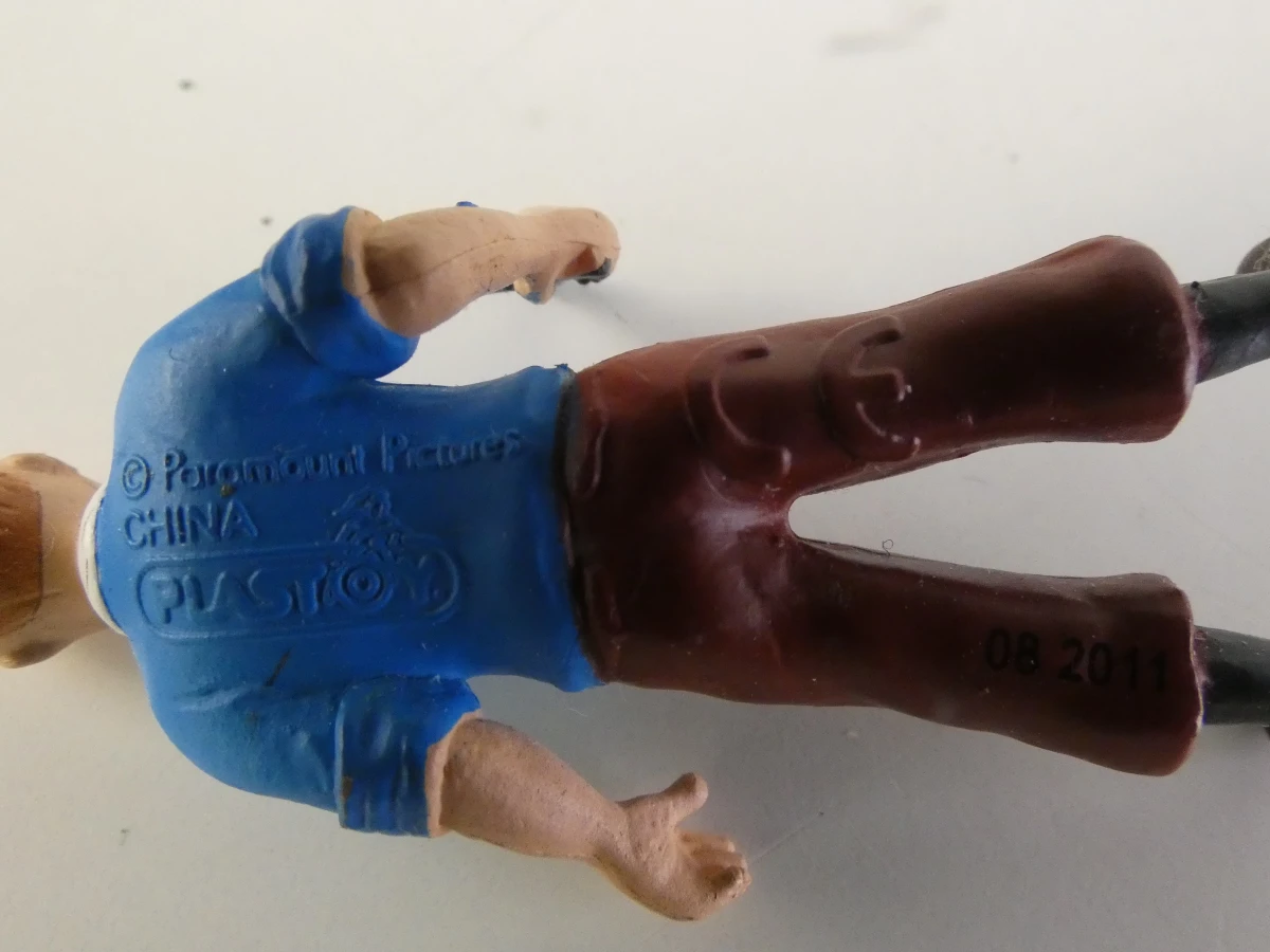 Set van strip- en tekenfilmfiguren