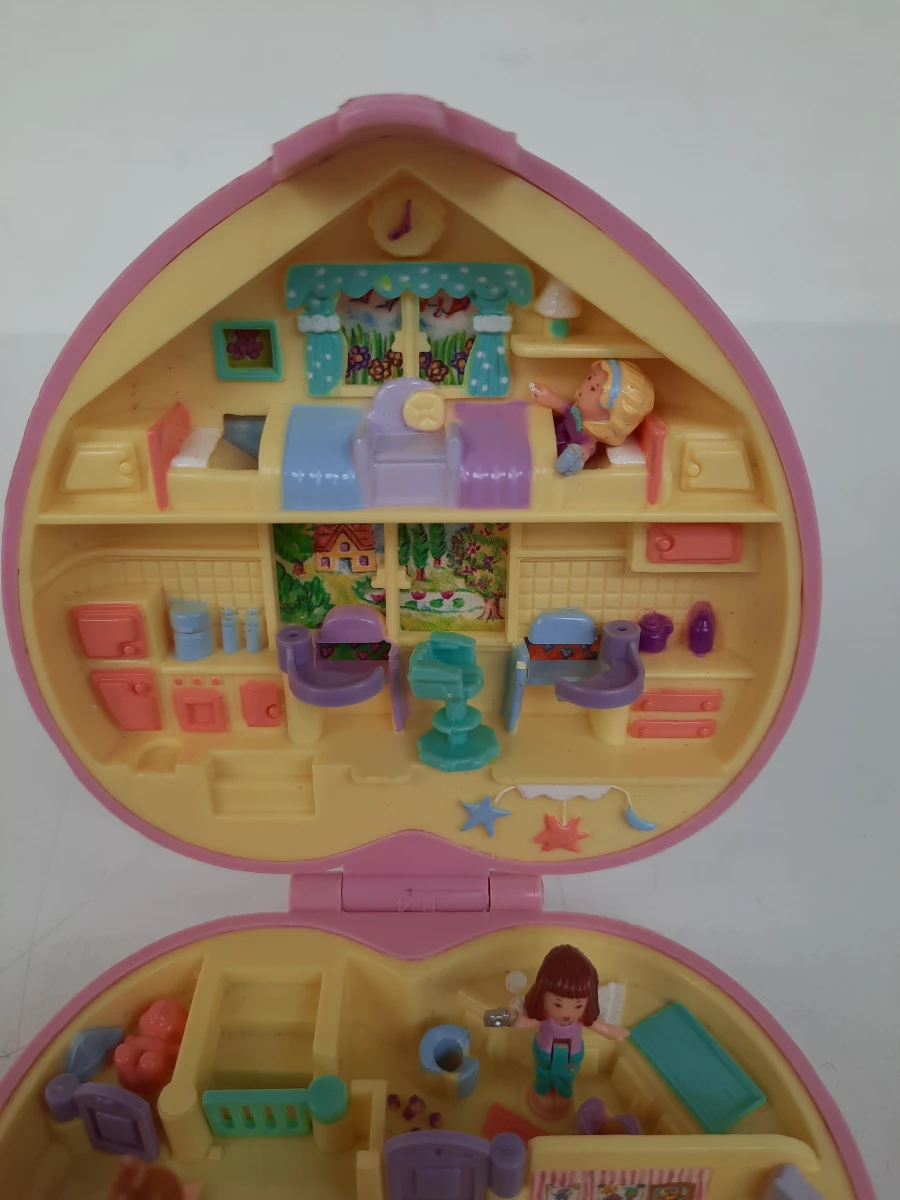 Vintage Polly Pocket "Perfect Playroom" (1994) – Bluebird Toys – Met Popjes