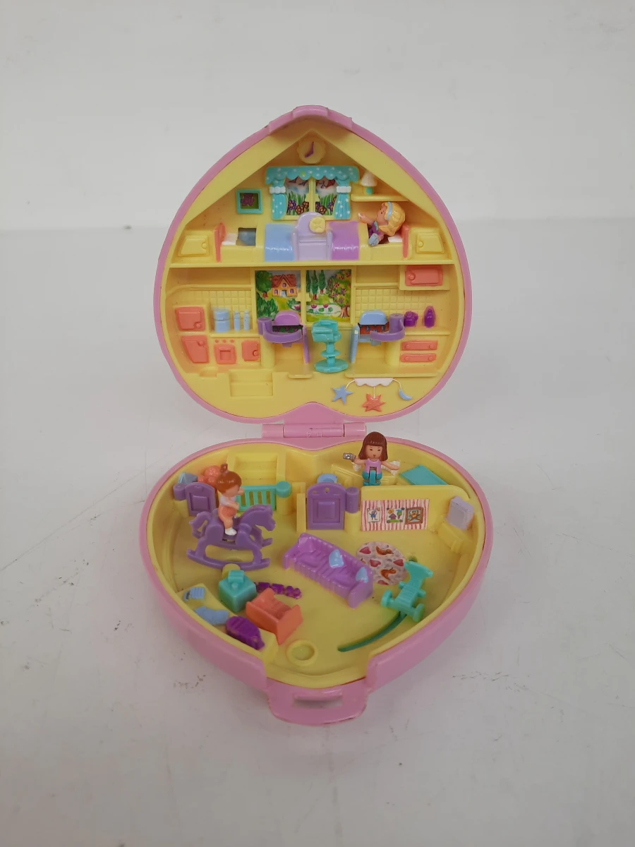 Vintage Polly Pocket "Perfect Playroom" (1994) – Bluebird Toys – Met Popjes
