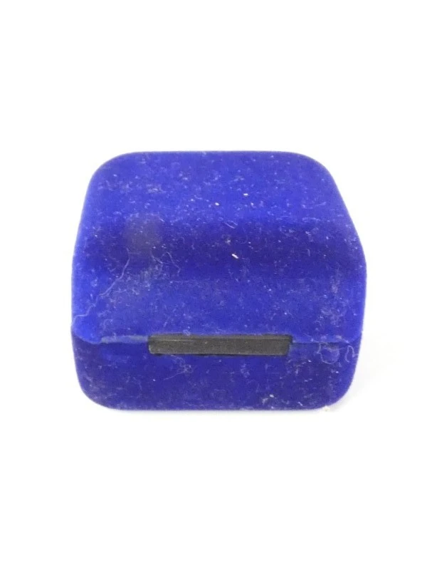 Vergulde 18 kt damespuzzelring