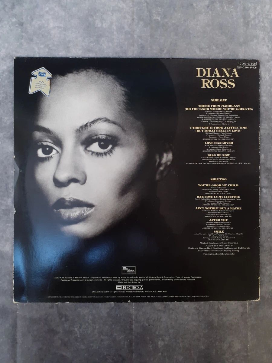 Vinyl: Lot van 3 Diana Ross albums