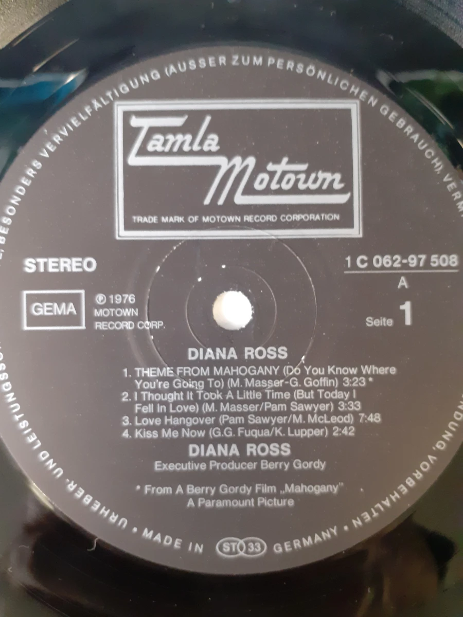 Vinyl: Lot van 3 Diana Ross albums