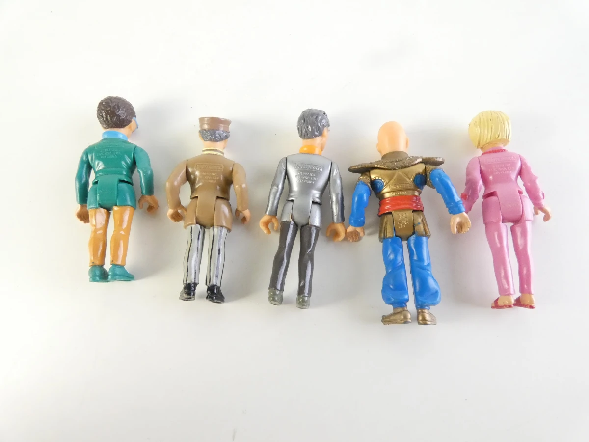 Matchbox Thunderbirds actiefiguren en voertuigen set