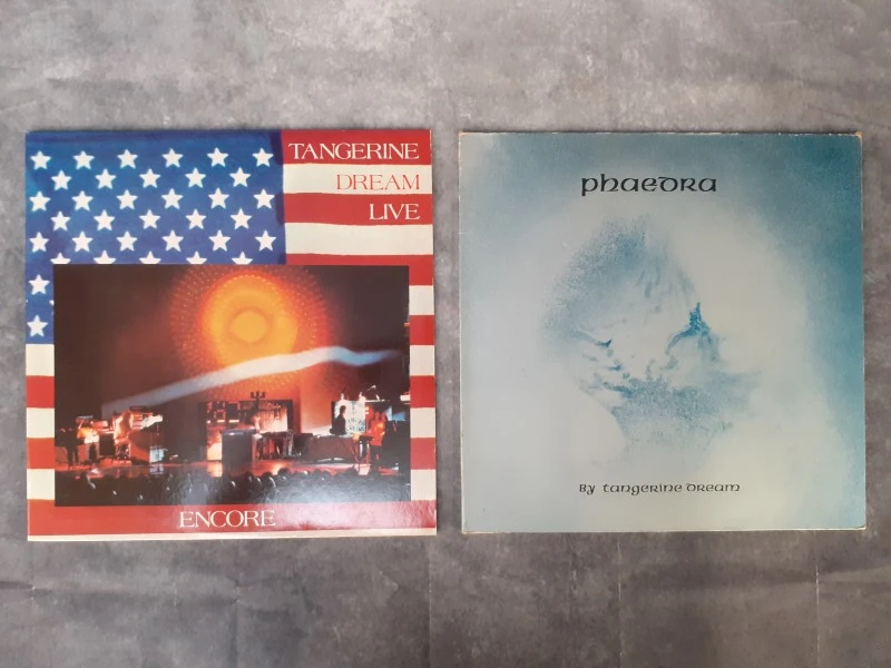 Vinyl: Duo van Tangerine Dream albums