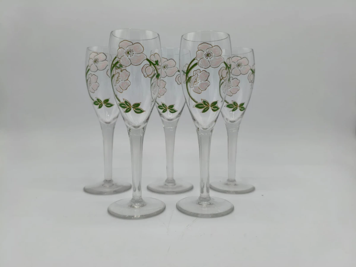 Belle Epoque Champagne glazen Perrier Joët