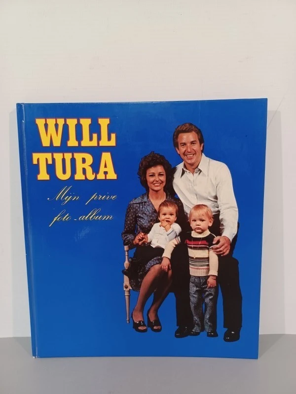 Vinyl: Lot van 17 Will Tura 45 rpm singles + Boekje Will Tura - Mijn privé foto-album