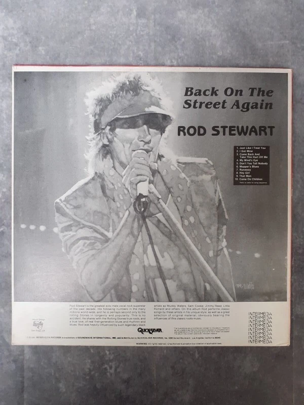 Vinyl: Lot van 4 Rod Stewart albums