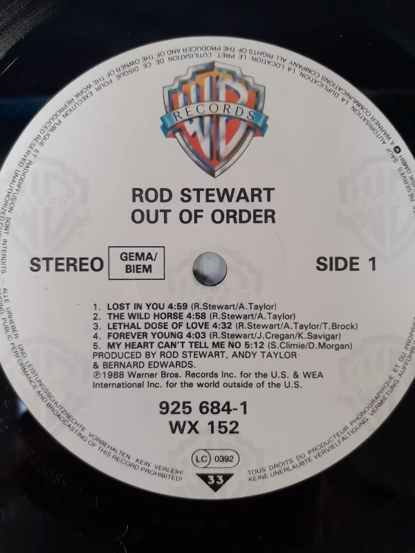 Vinyl: Lot van 4 Rod Stewart albums