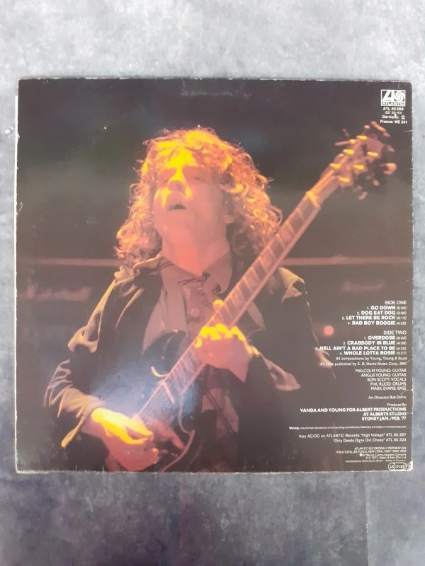 Vinyl: AC/DC - Let there be rock