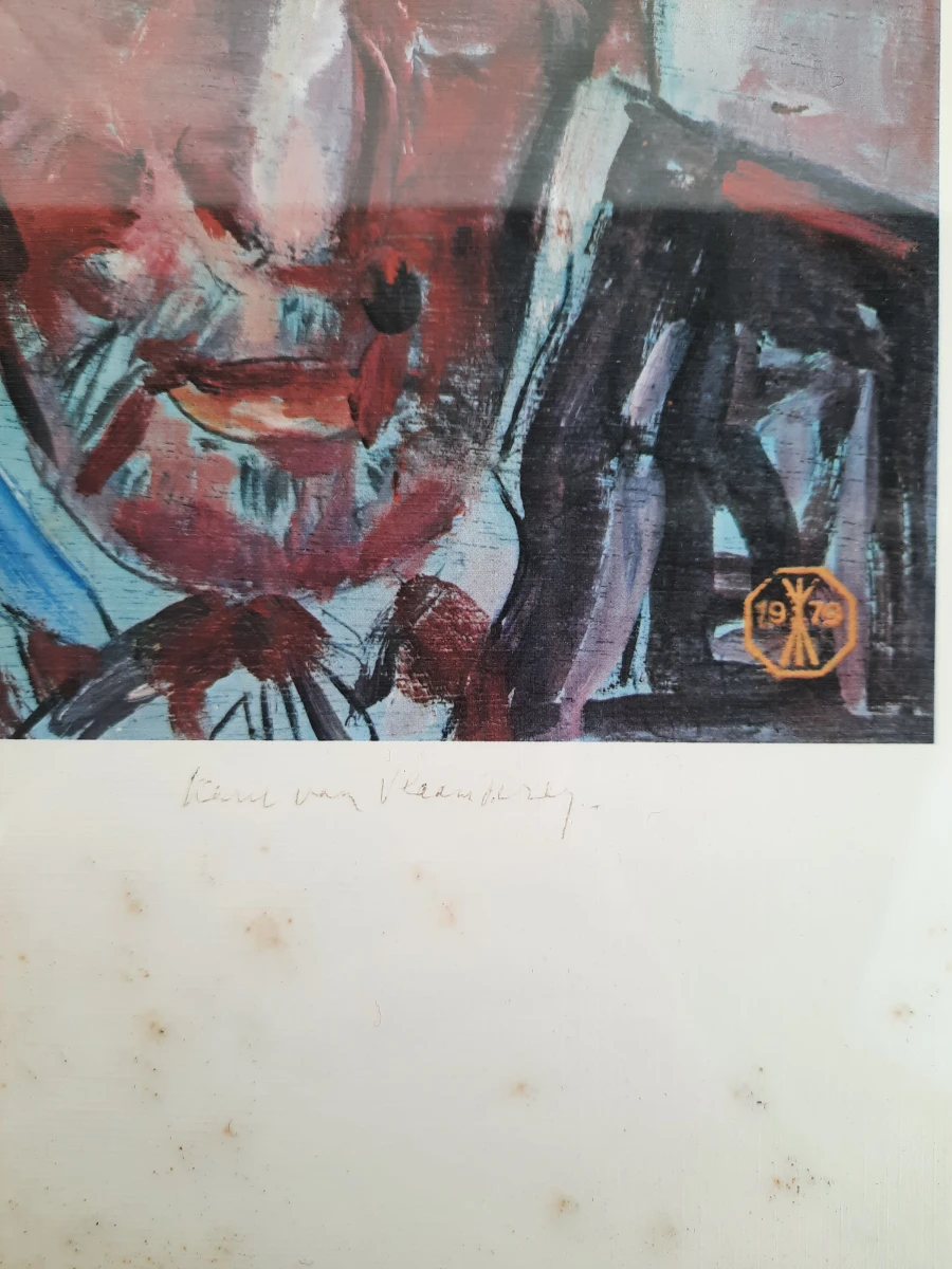 Karel van Vlaanderen (Prins Karel van België) – Gesigneerd Zelfportret (1979)