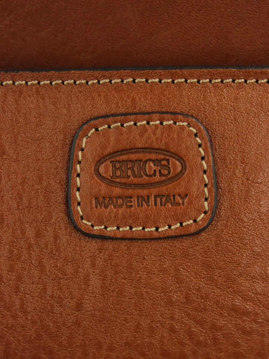 Bric’s - cognackleurige lederen handtas