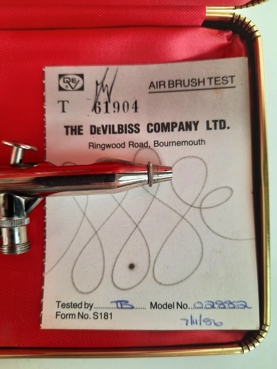 Vintage DeVilbiss Magic Marker Super '63 Airbrush – Compleet in Doos (1986)