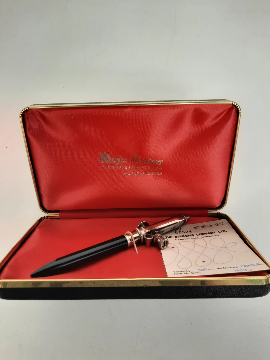 Vintage DeVilbiss Magic Marker Super '63 Airbrush – Compleet in Doos (1986)