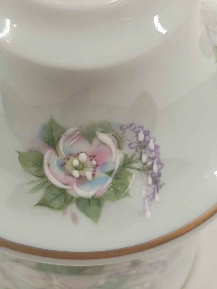 Porseleinen geschenk- en presentatieset 11-delig, deels 'Gilis' collectie