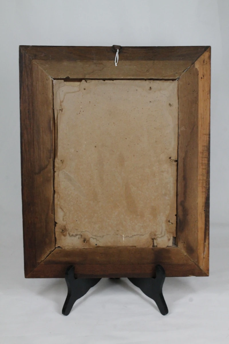 Houten lijst met kruisbeeld - foto 5
