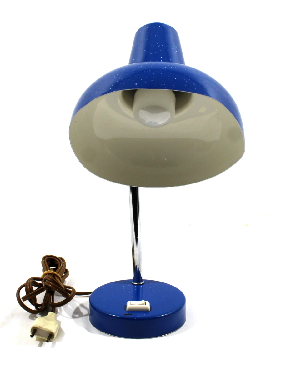 Vintage Bureaulamp [Blauw]
