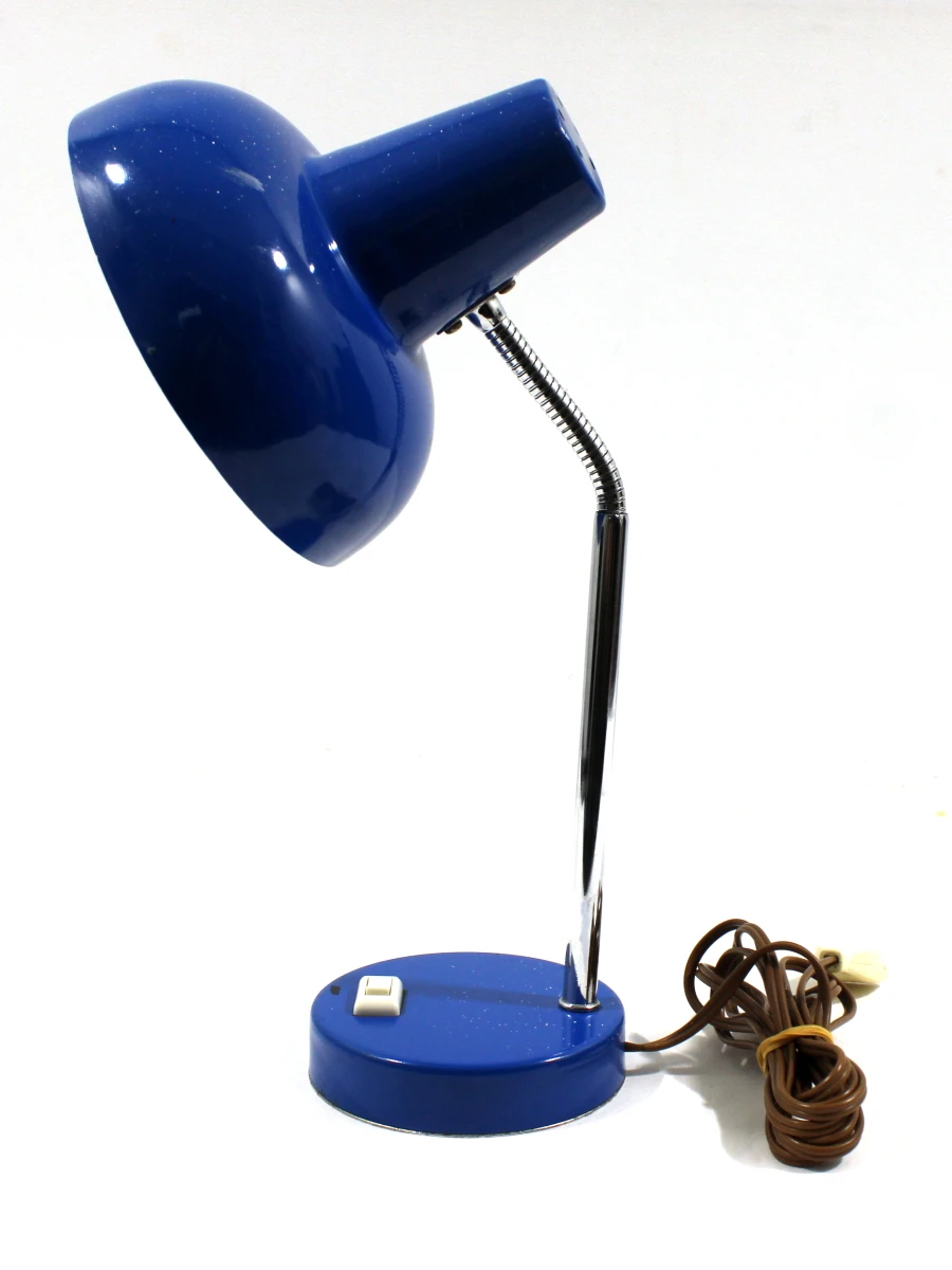Vintage Bureaulamp [Blauw]