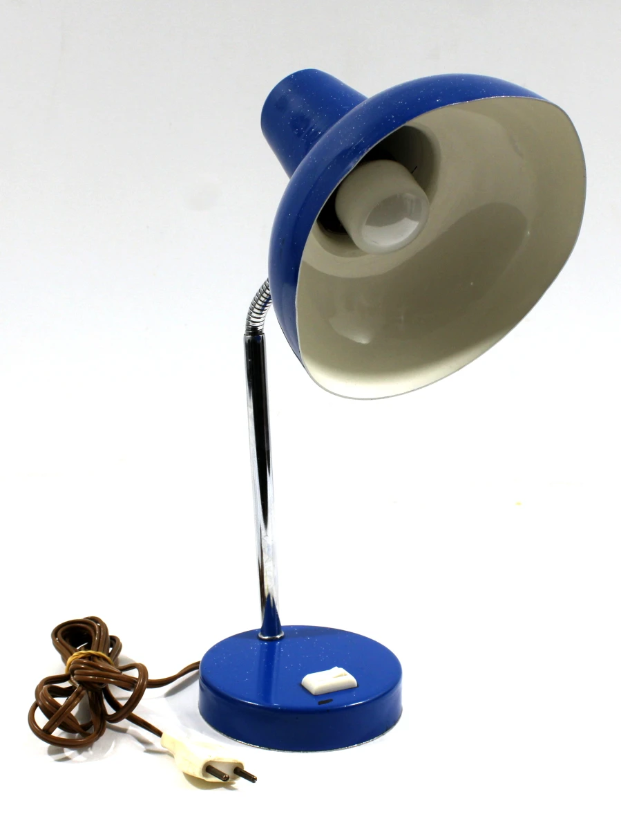 Vintage Bureaulamp [Blauw]